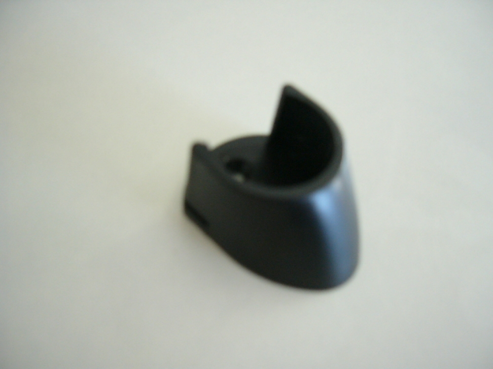 Rúdtartó 25mm 2db/ fekete/