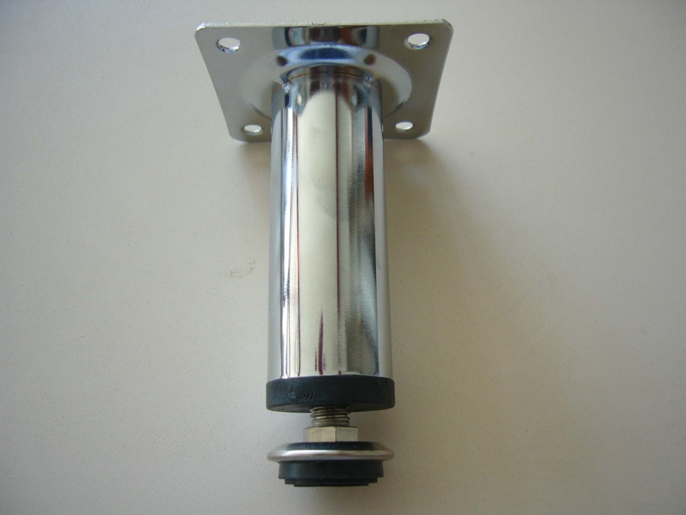 Állítható szekrényláb króm 100mm