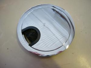 Kábelátvezető króm D80mm