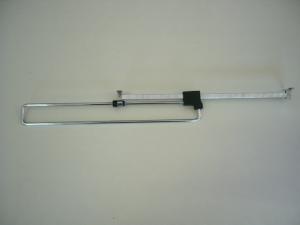 Kihúzható vállfatartó 400mm