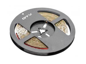 LED szalag, DC12V, 300LED/5m, 3,7 W/m, 410 lm/m, 4000K, IP20, tekercs 5 m