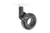 Bútorgörgő STRADA fekete 60mm 1cs/4db