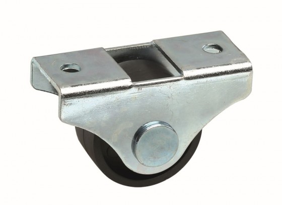 StrongCastors Kerék 25 mm rögzített fekete 2db/csomag